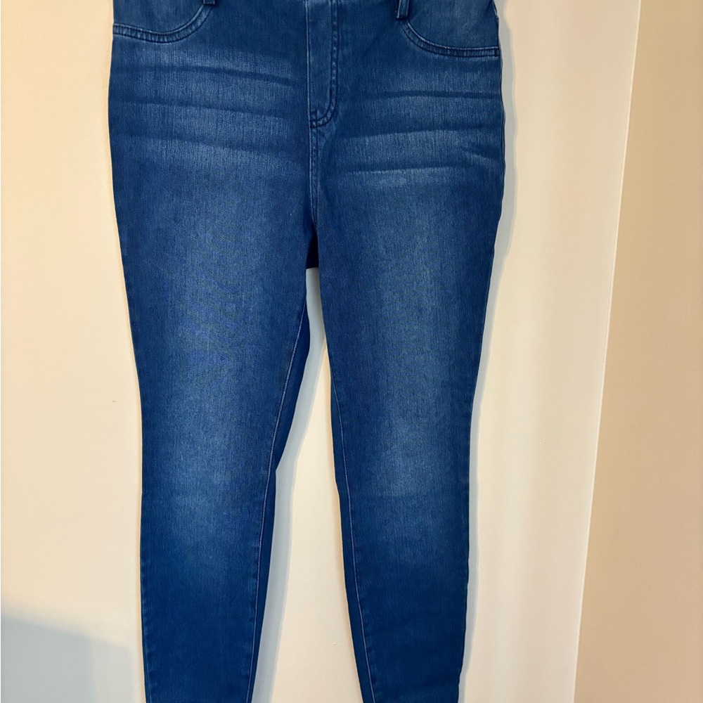 Time and Tru Blue Jeggings Stretchy Versatile